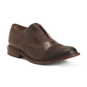 BED/STU Made In Mexico Leather Rose Flats